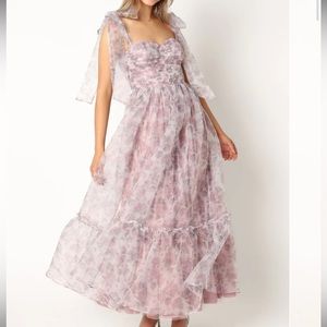 Petal & Pup Floret Midi Bow Dress